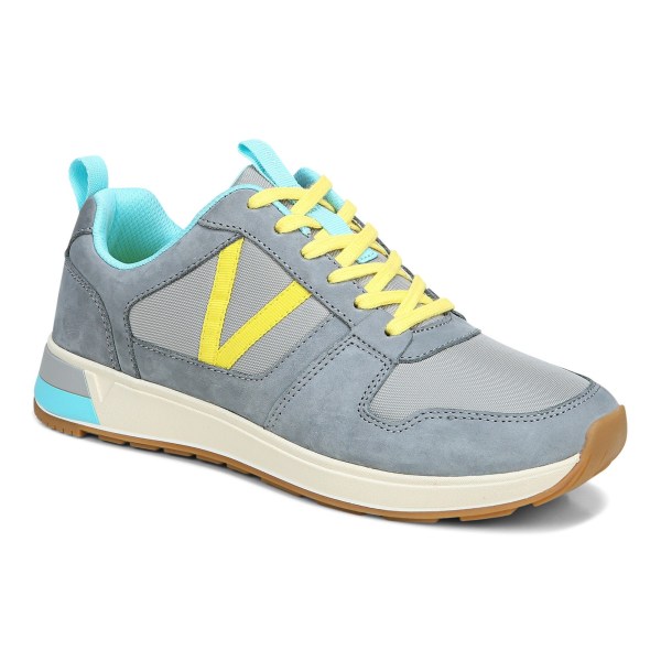 Vionic Trainers Ireland - Rechelle Sneaker Light Grey - Womens Shoes Sale | TLDUJ-6098